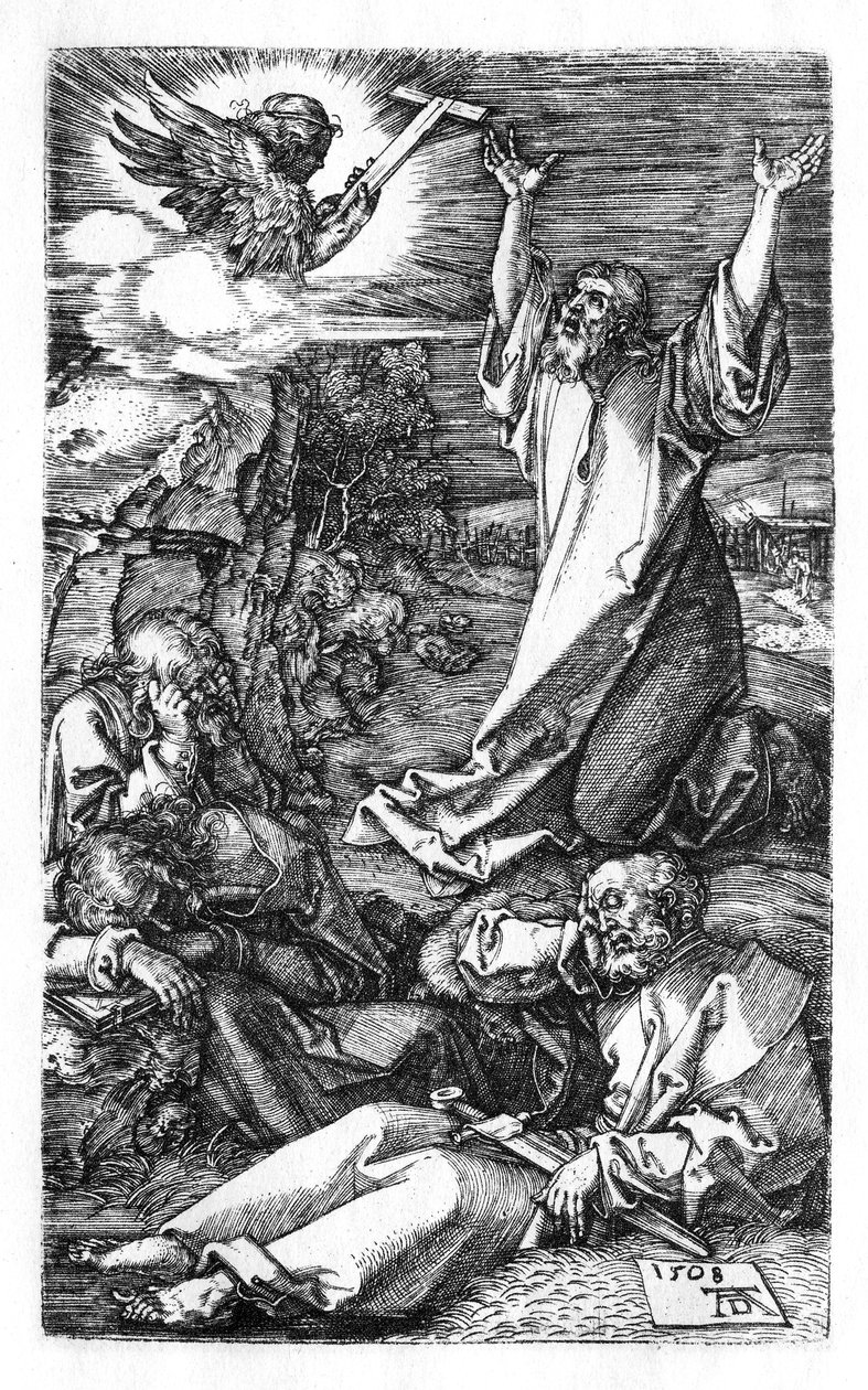 Christ on the Mount of Olives by Albrecht Dürer