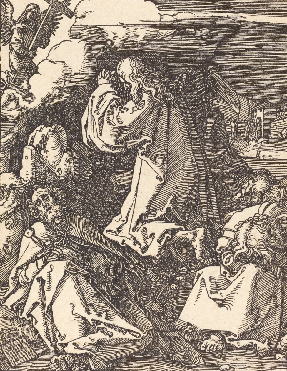 Christ on the Mount of Olives by Albrecht Dürer