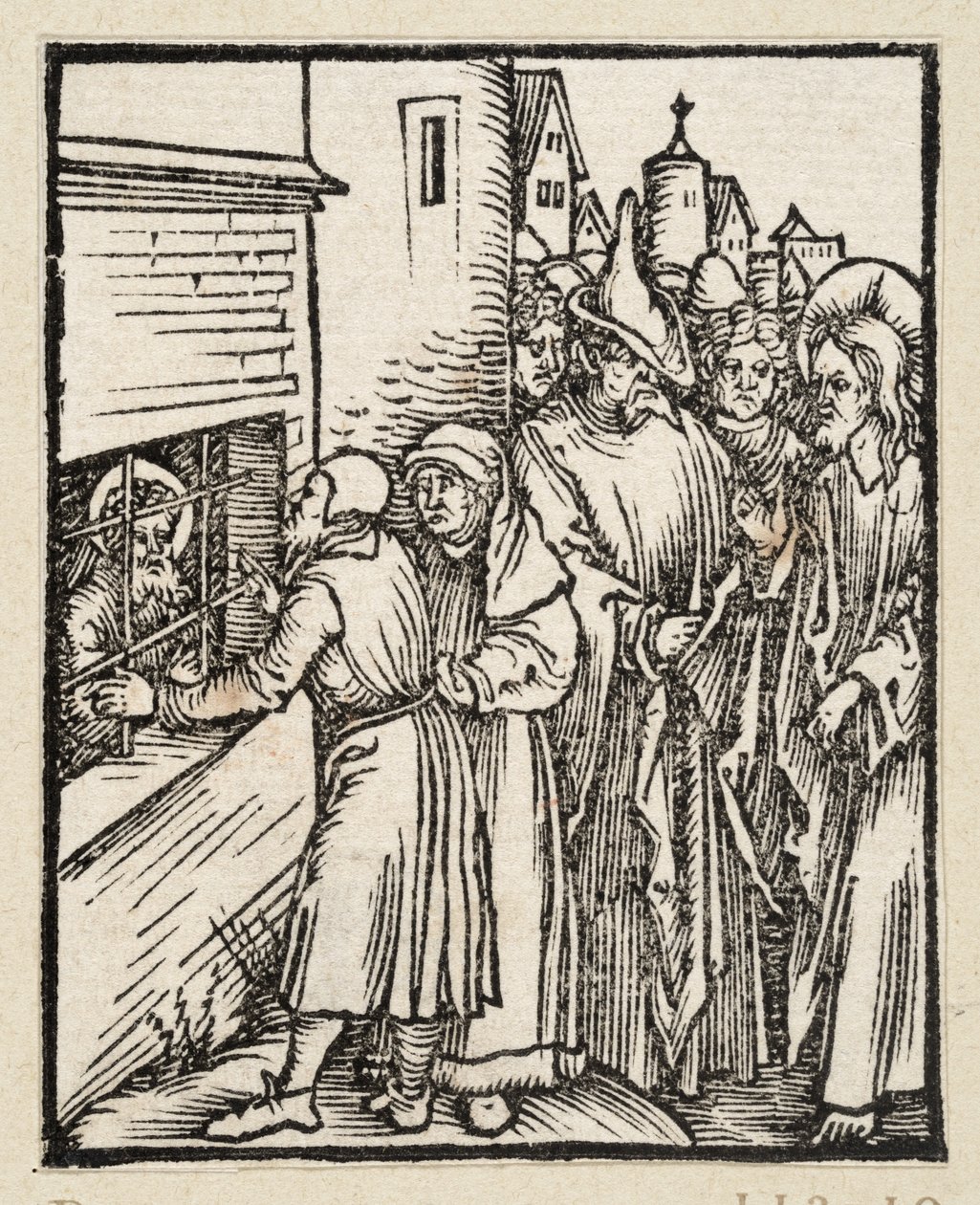 Christ Sends the Disciples to John in Prison (43 Religious Themes) by Albrecht Dürer