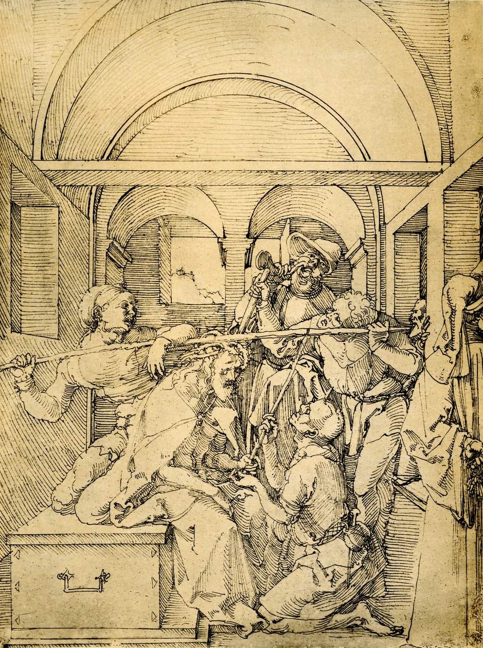 Crowning with Thorns by Albrecht Dürer