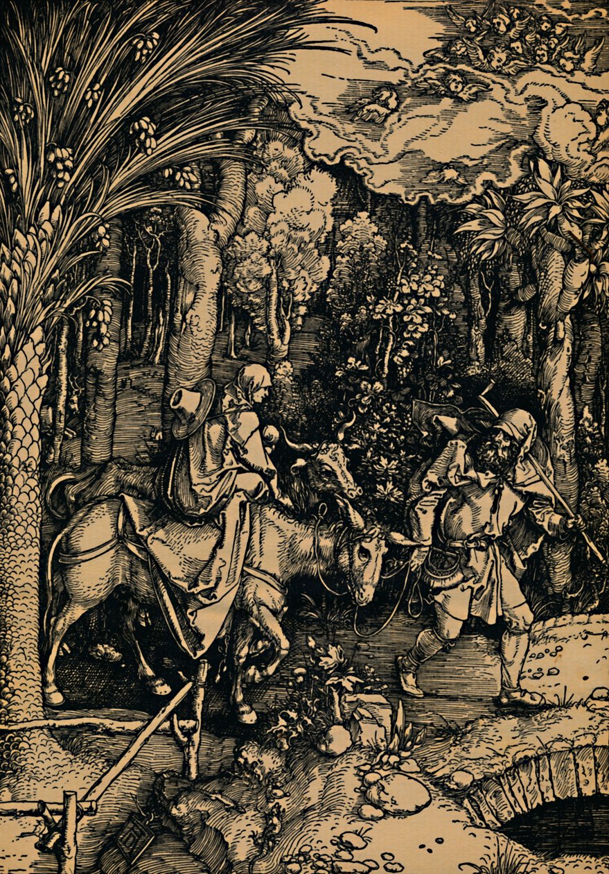 The Flight into Egypt by Albrecht Dürer