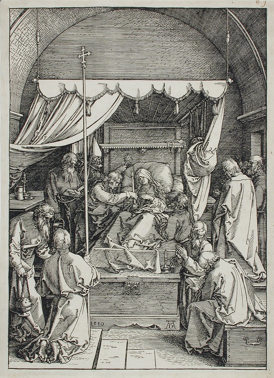 Death of the Virgin by Albrecht Dürer
