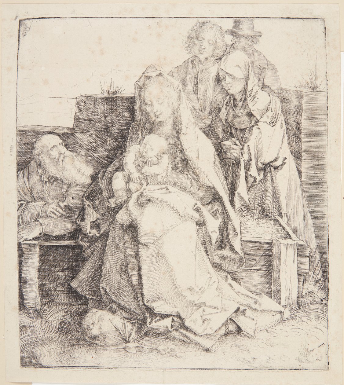 The Holy Family, Six Persons by Albrecht Dürer