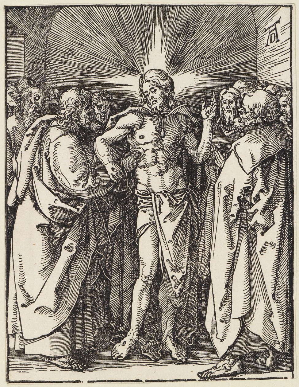 The Doubting Thomas by Albrecht Dürer