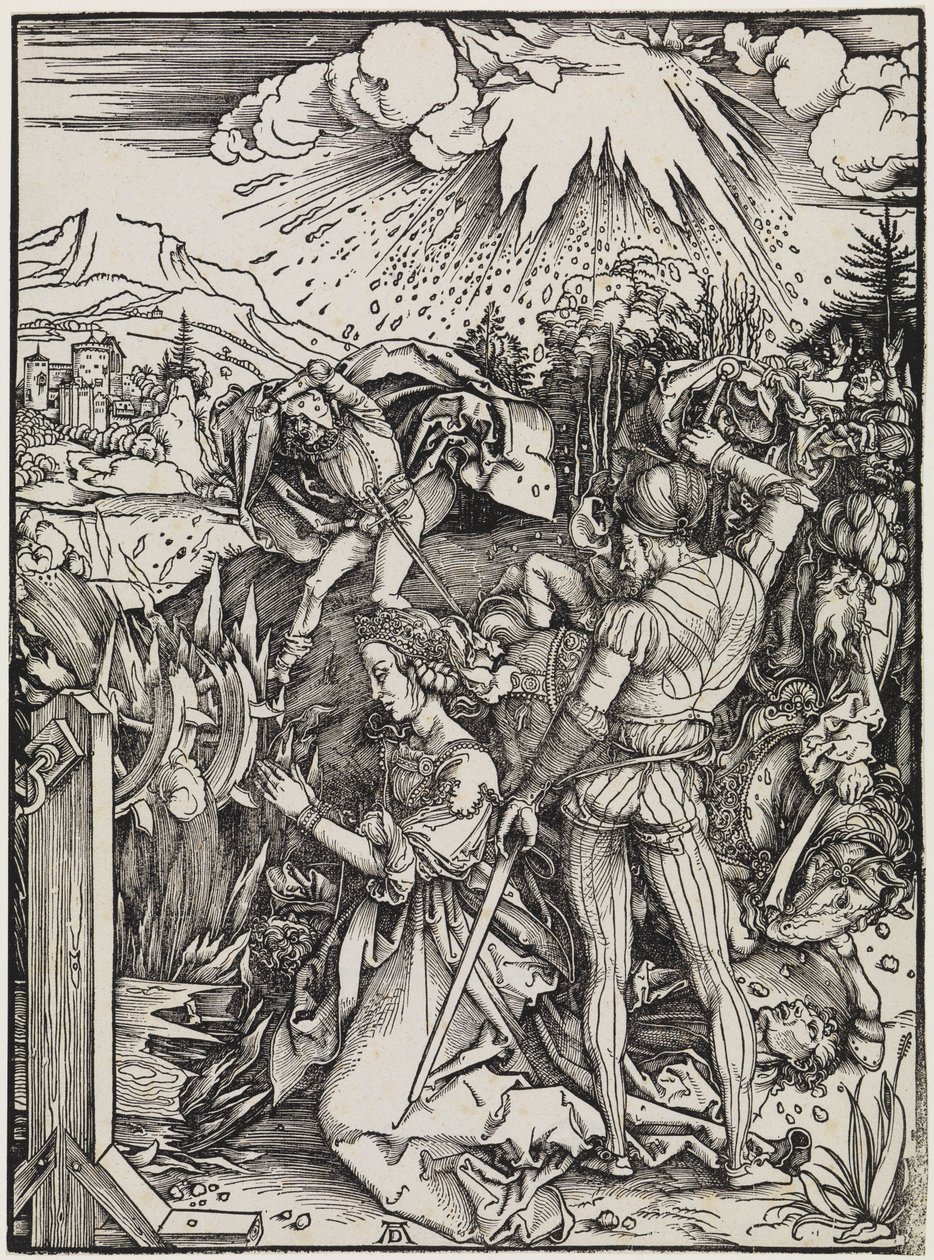 The Beheading of Saint Catherine by Albrecht Dürer
