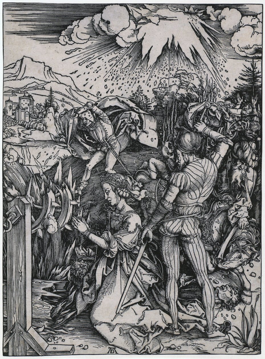 The Martyrdom of Saint Catherine by Albrecht Dürer