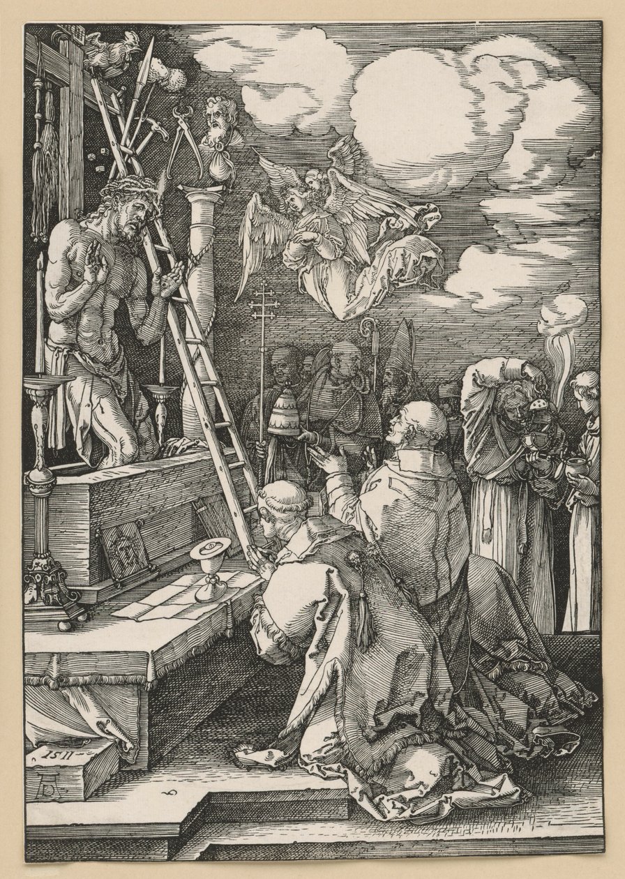 The Mass of Saint Gregory by Albrecht Dürer
