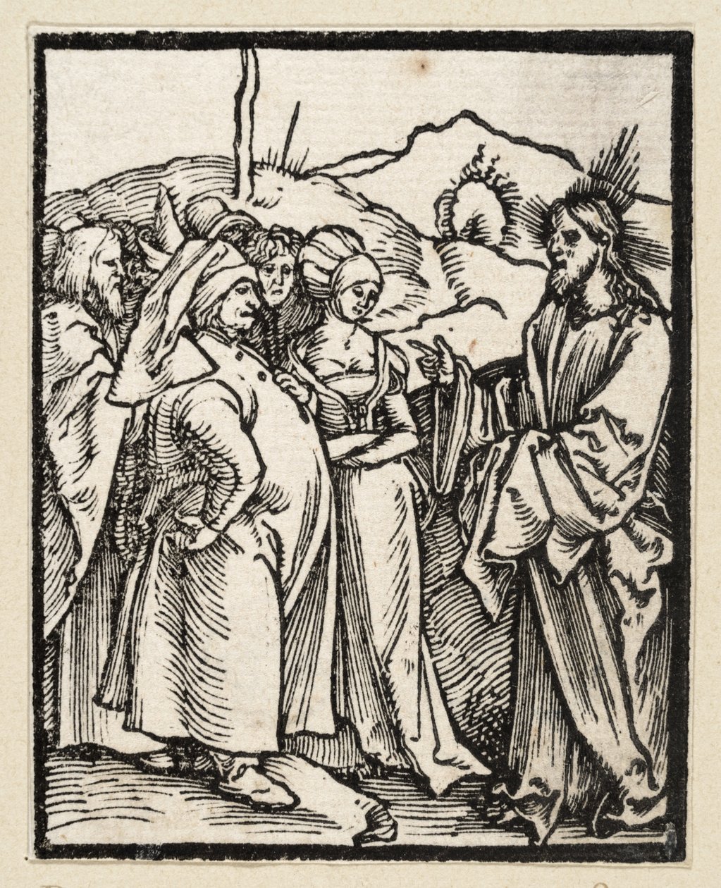 The Sinners Come to Christ (43 Religious Themes) by Albrecht Dürer