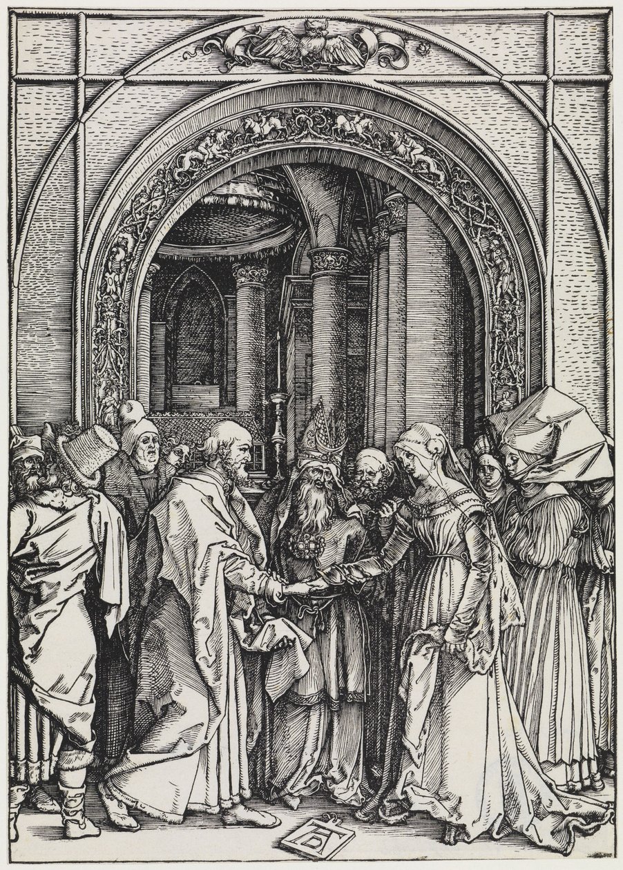 The Betrothal of Mary by Albrecht Dürer