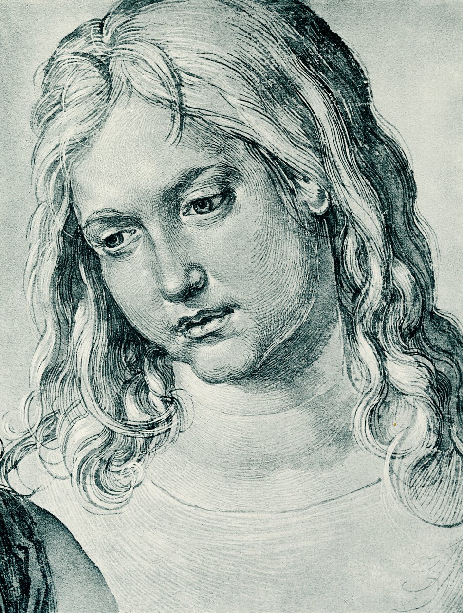 Head of the Twelve-Year-Old Jesus by Albrecht Dürer