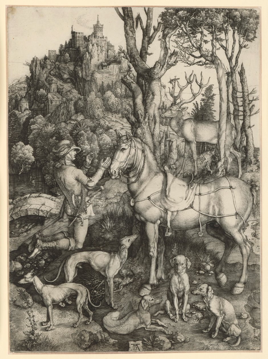 Saint Eustace by Albrecht Dürer