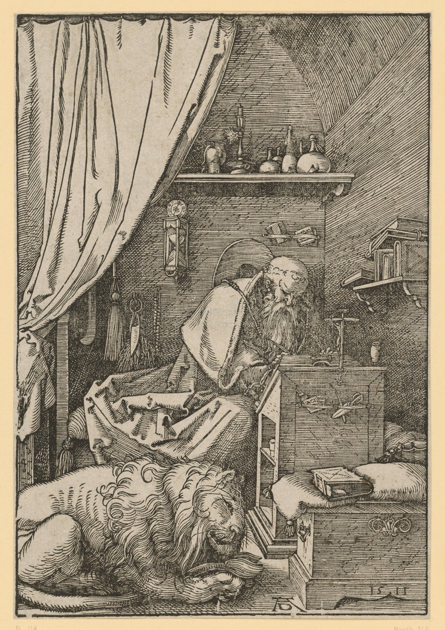 Saint Jerome in His Cell by Albrecht Dürer