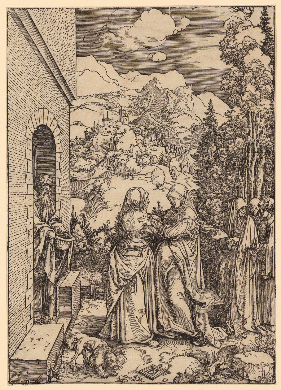 Visitation, Plate 9 from the Series 