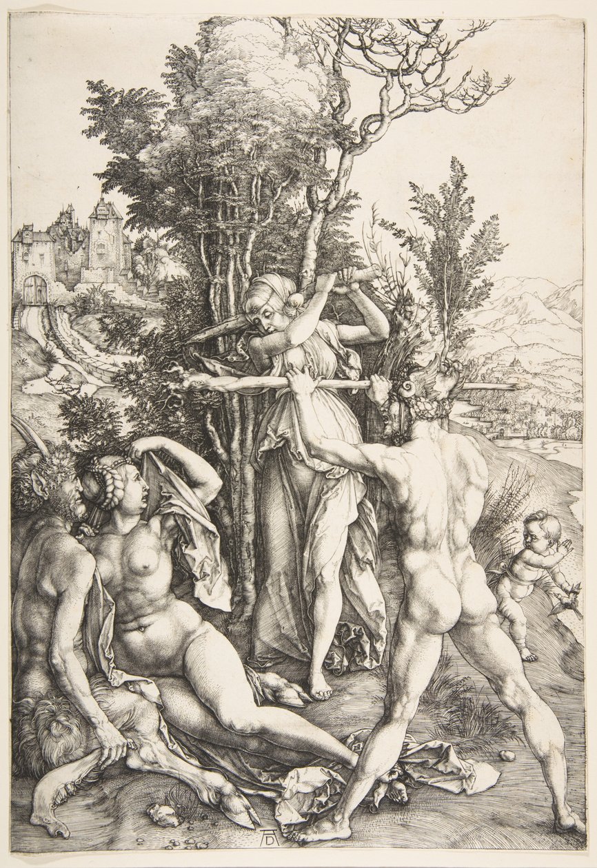 Hercules at the Crossroad by Albrecht Dürer