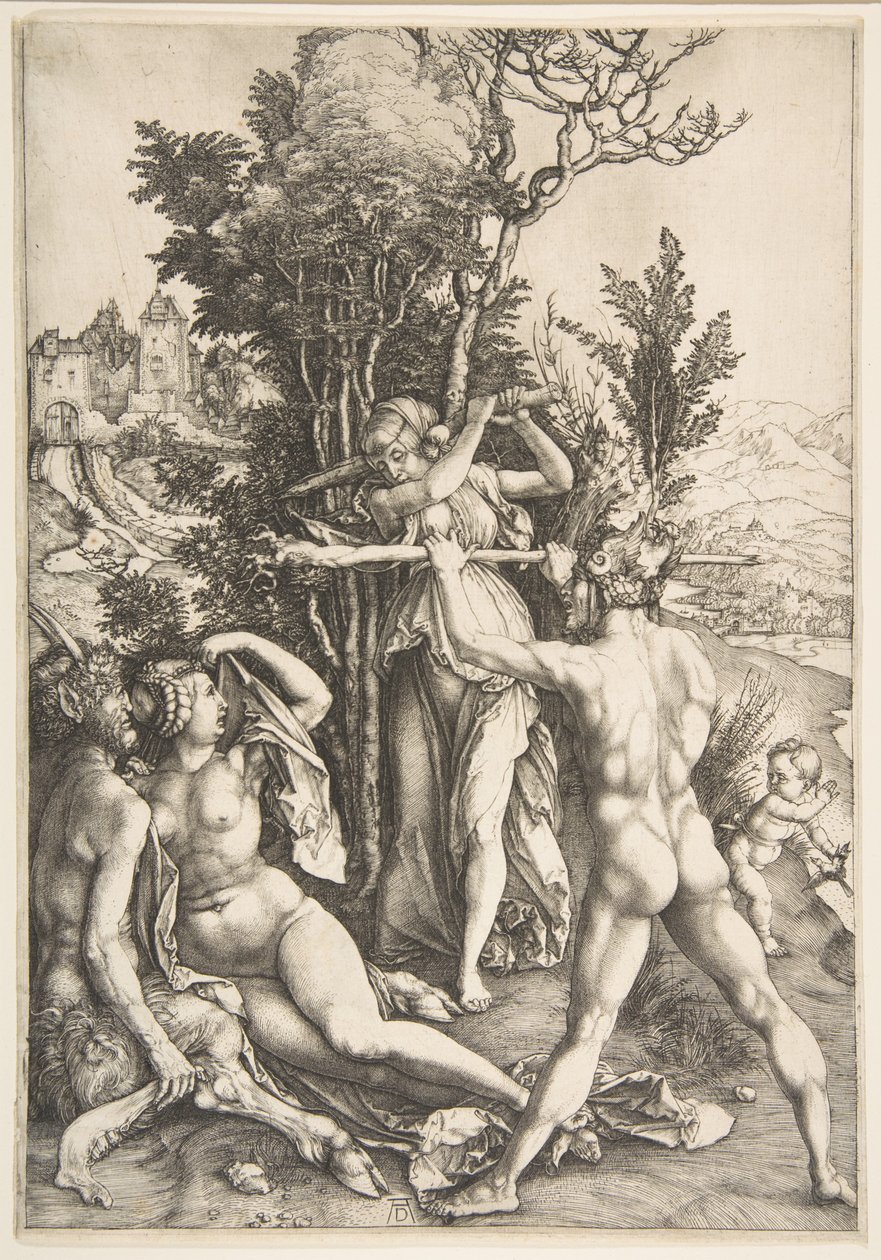Hercules at the Crossroad by Albrecht Dürer