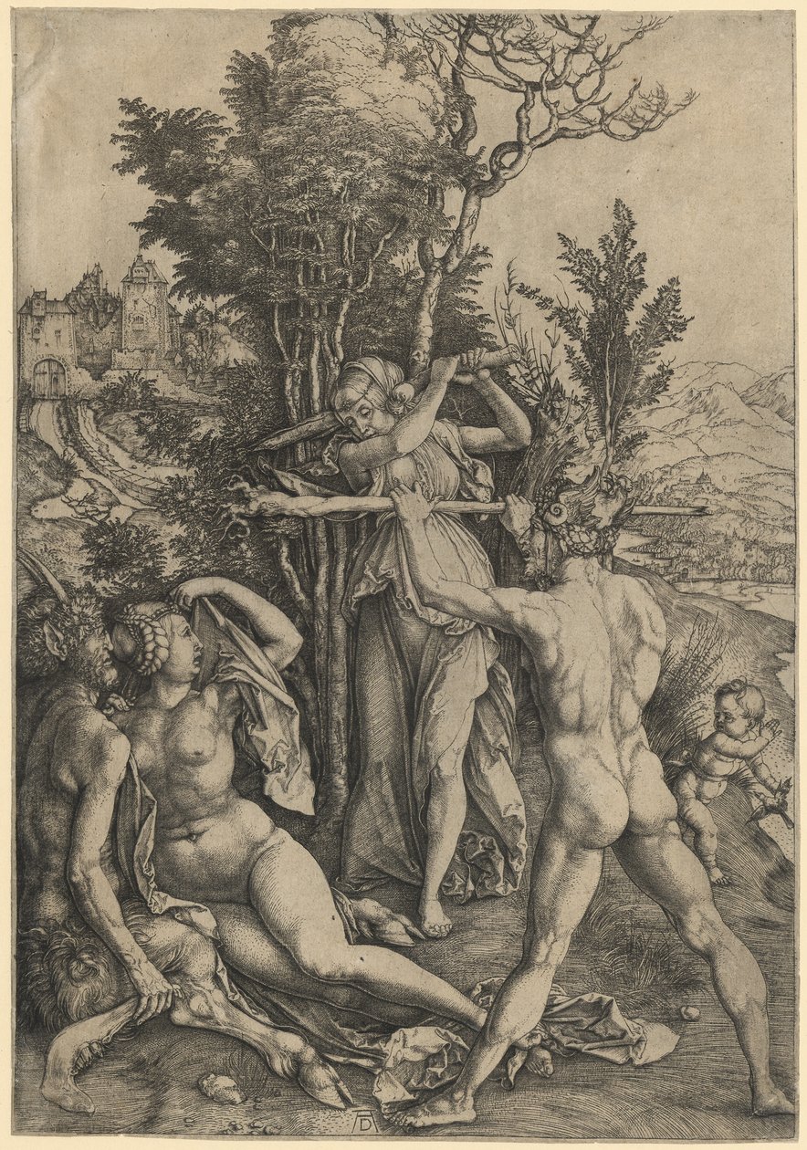 Hercules at the Crossroads by Albrecht Dürer