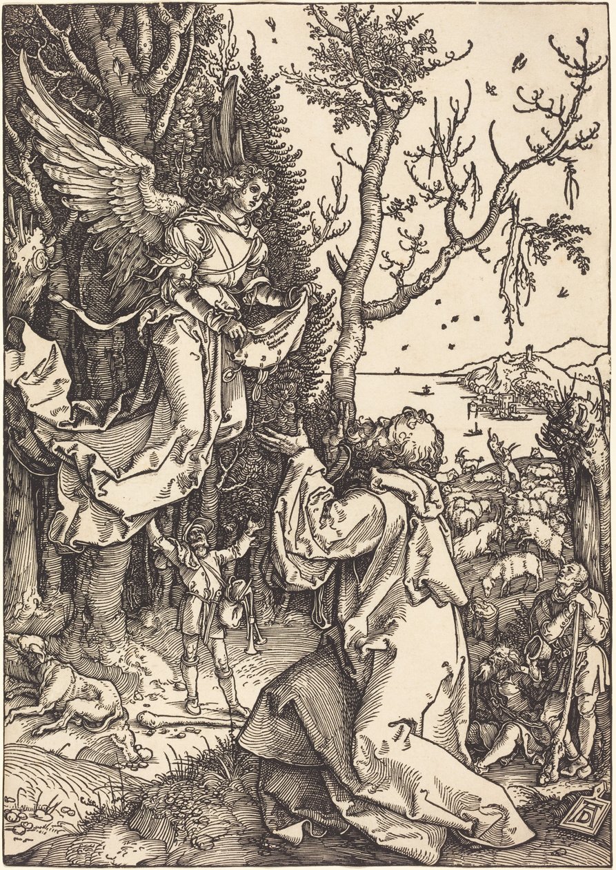 Joachim and the Angel by Albrecht Dürer