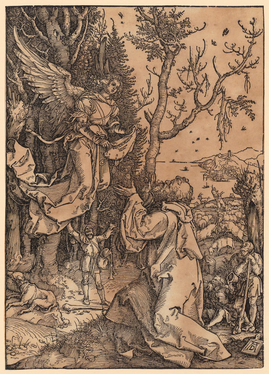 Joachim in the Field, Plate 3 from the Series 