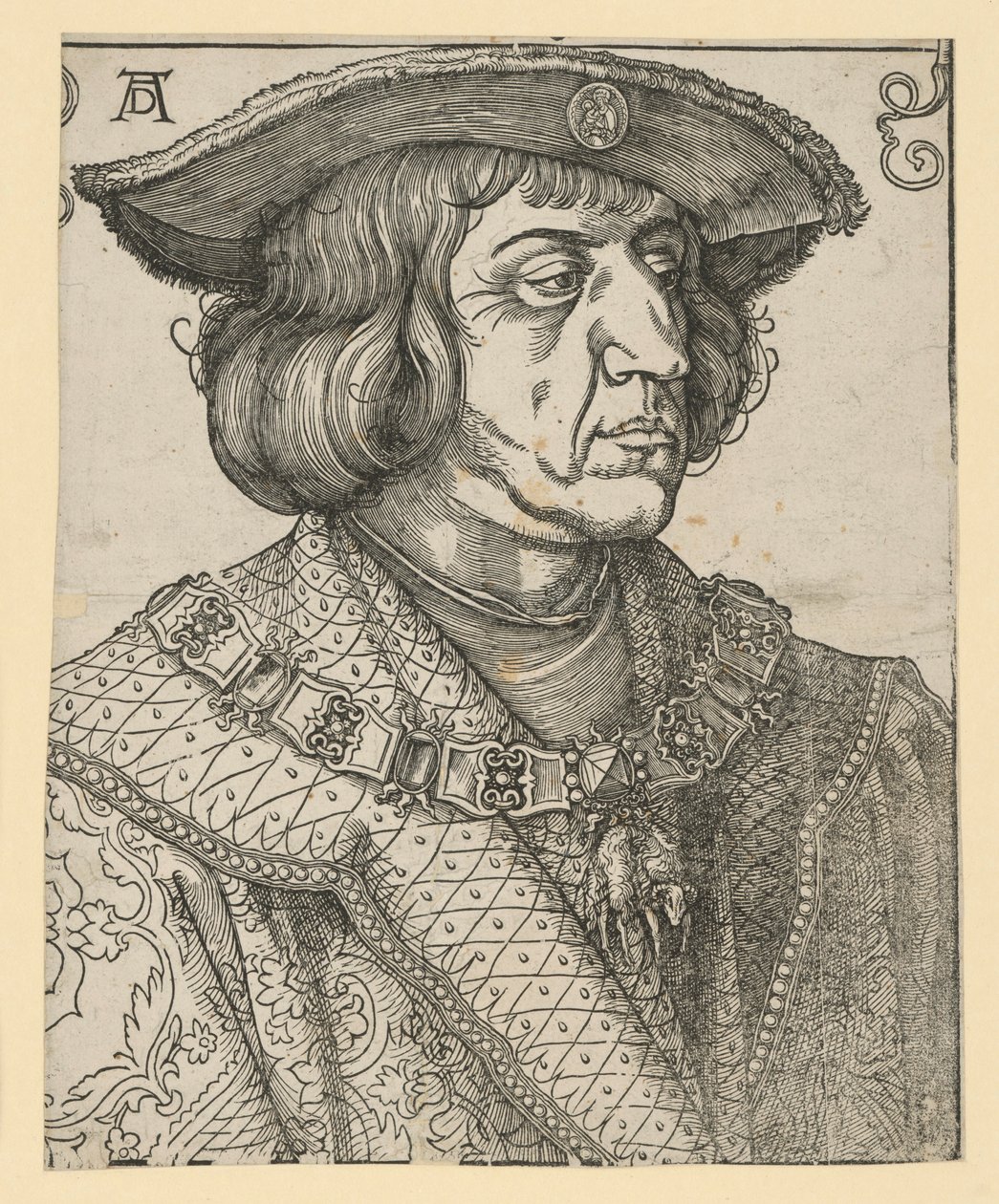 Emperor Maximilian I by Albrecht Dürer