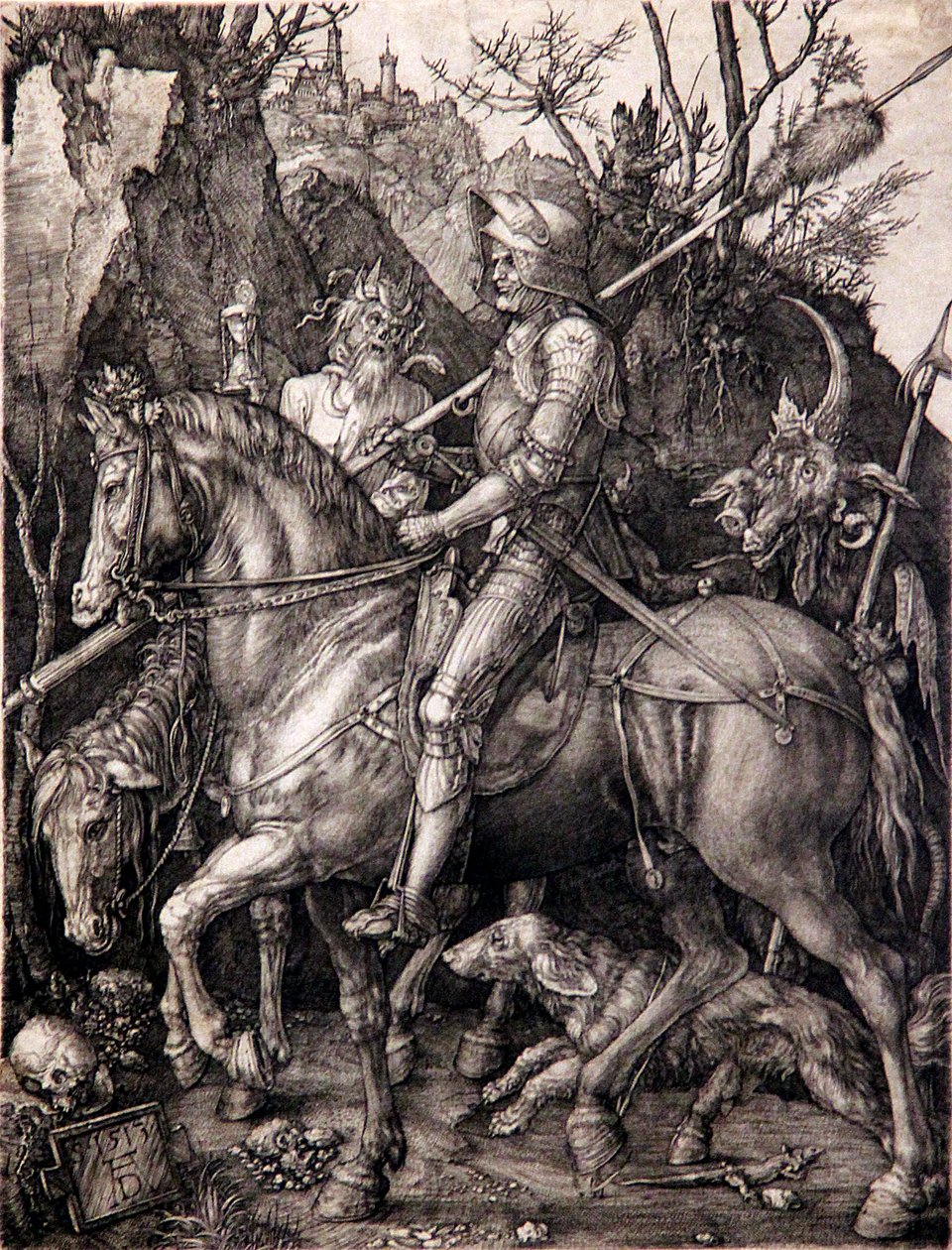 Knight, Death, and the Devil by Albrecht Dürer