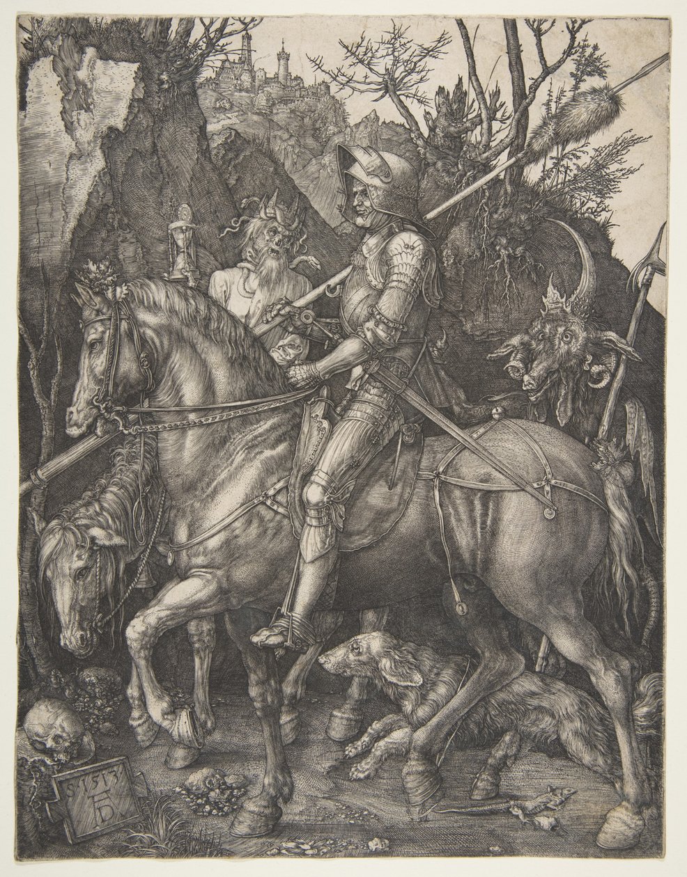 Knight, Death and the Devil by Albrecht Dürer