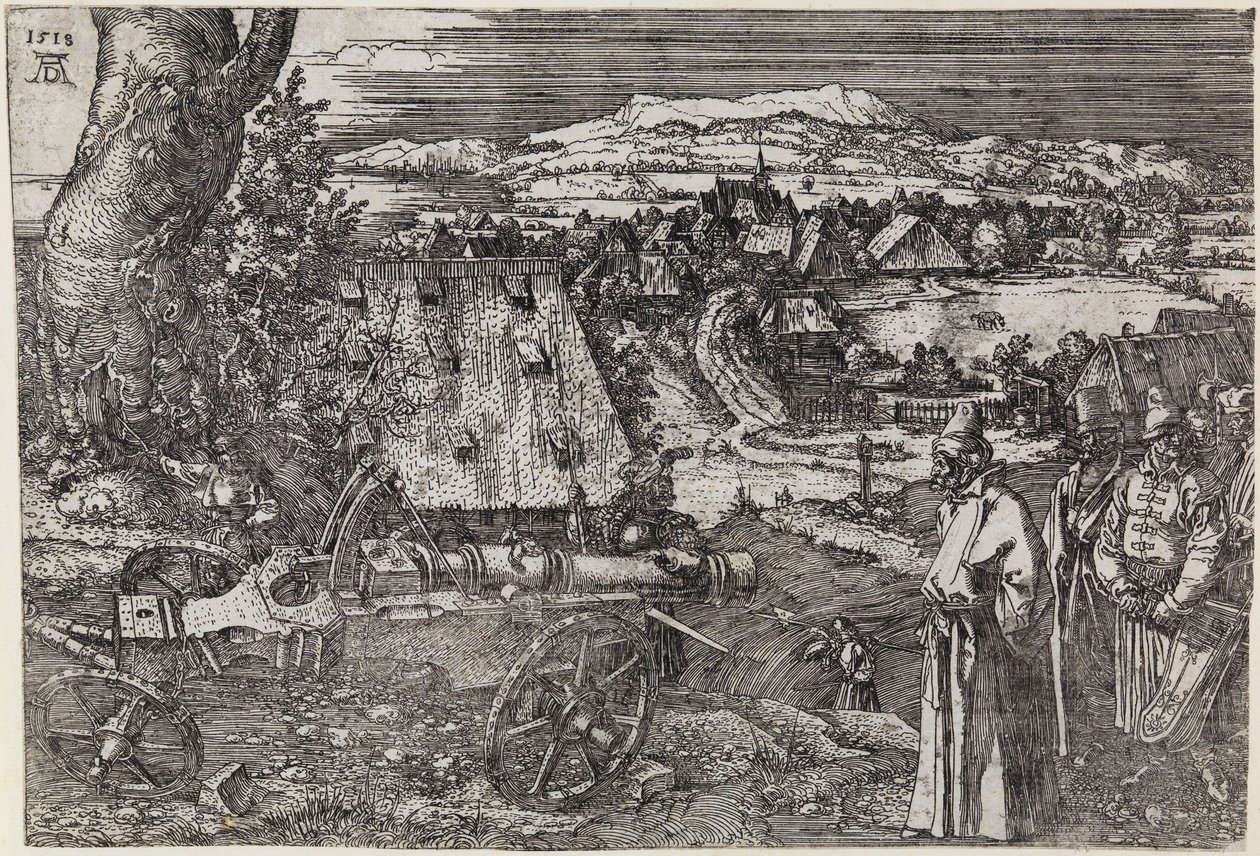 Landscape with Cannon (The Great Cannon; The Cannon) by Albrecht Dürer