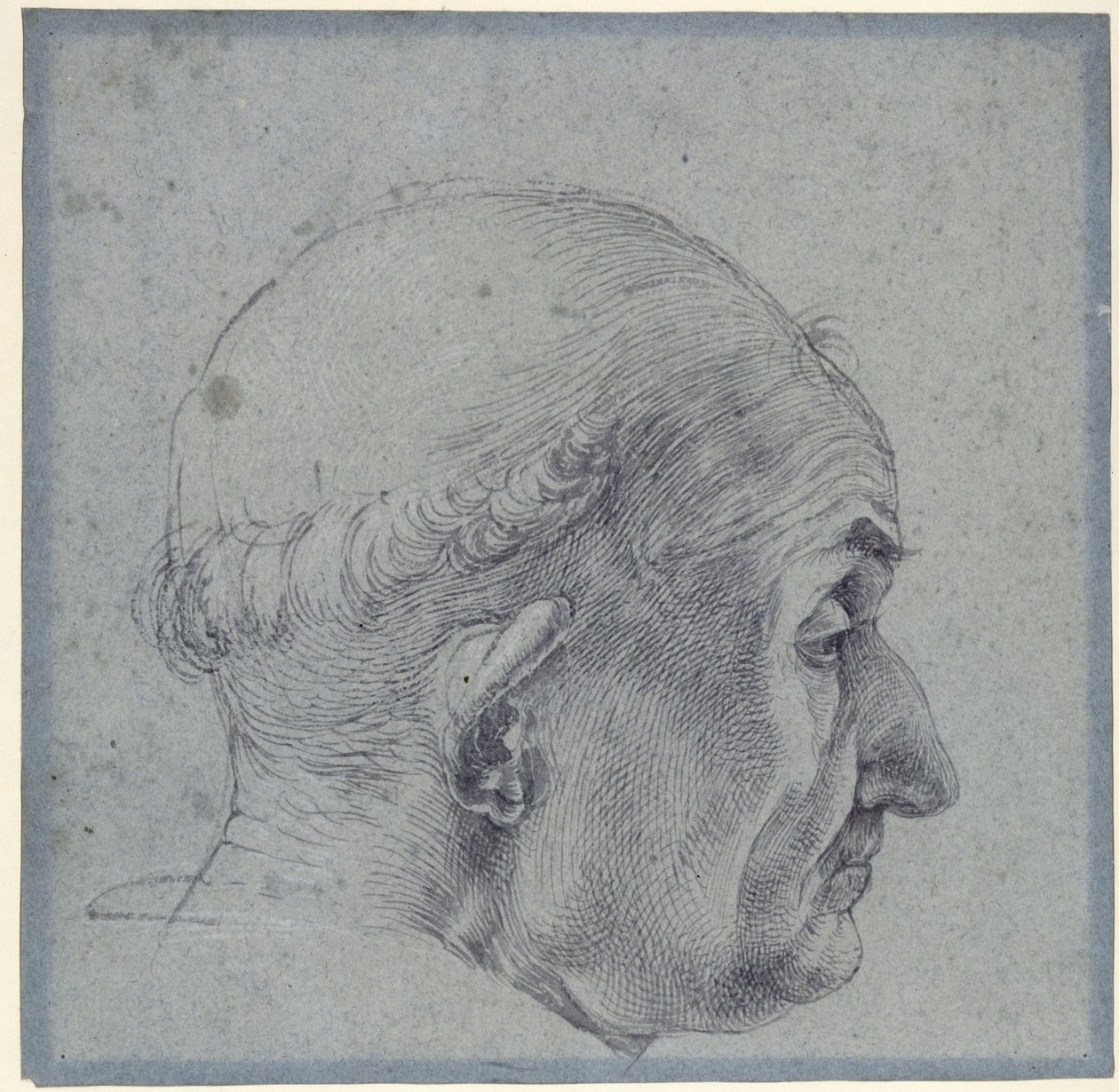 Male Head in Profile by Albrecht Dürer