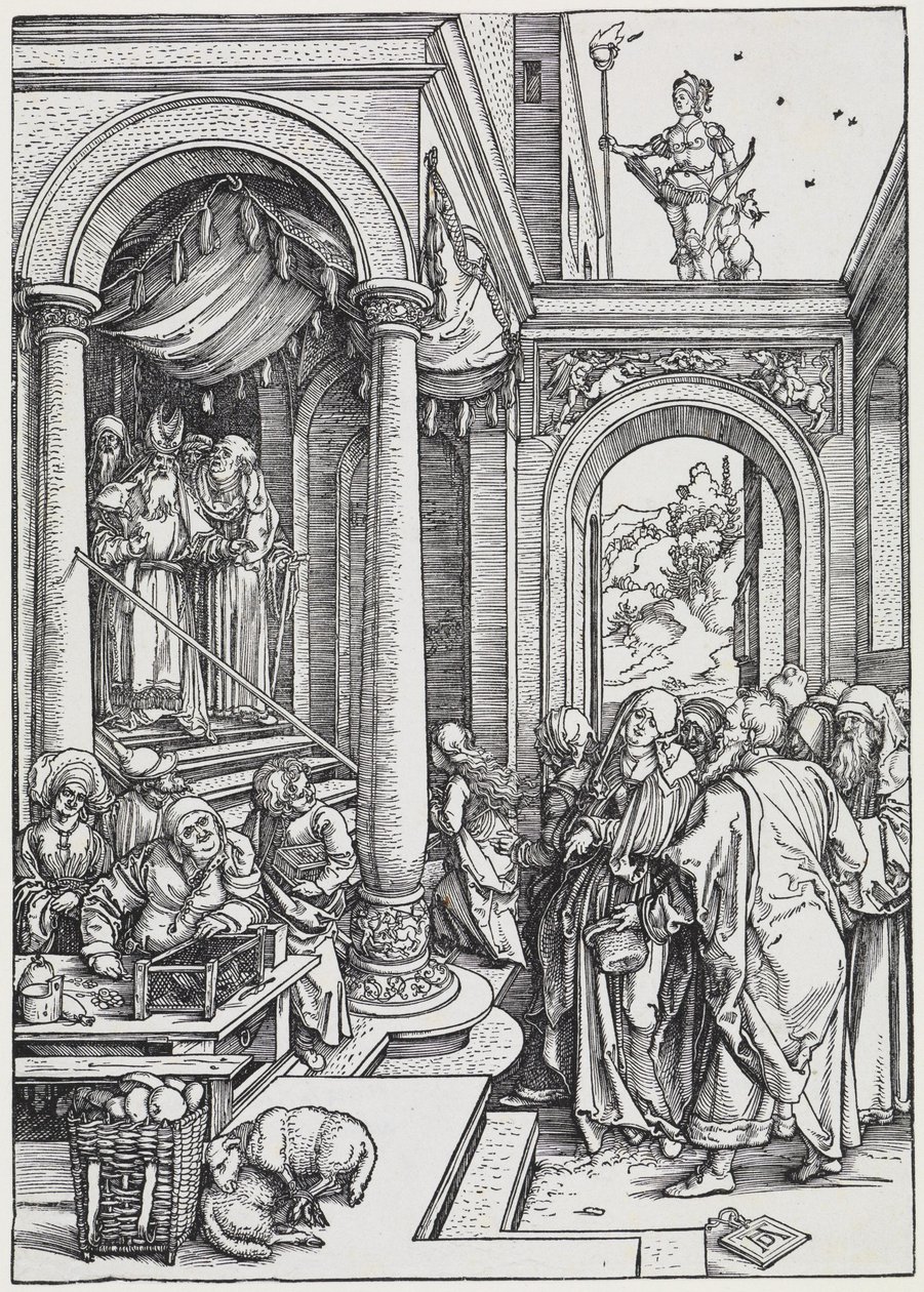 Presentation of Mary by Albrecht Dürer