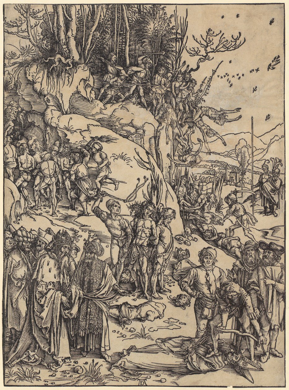 Martyrdom of the Ten Thousand by Albrecht Dürer