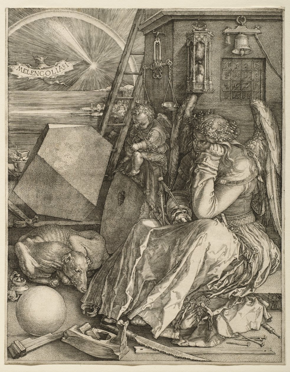 Melencolia I, 1514 by Albrecht Dürer