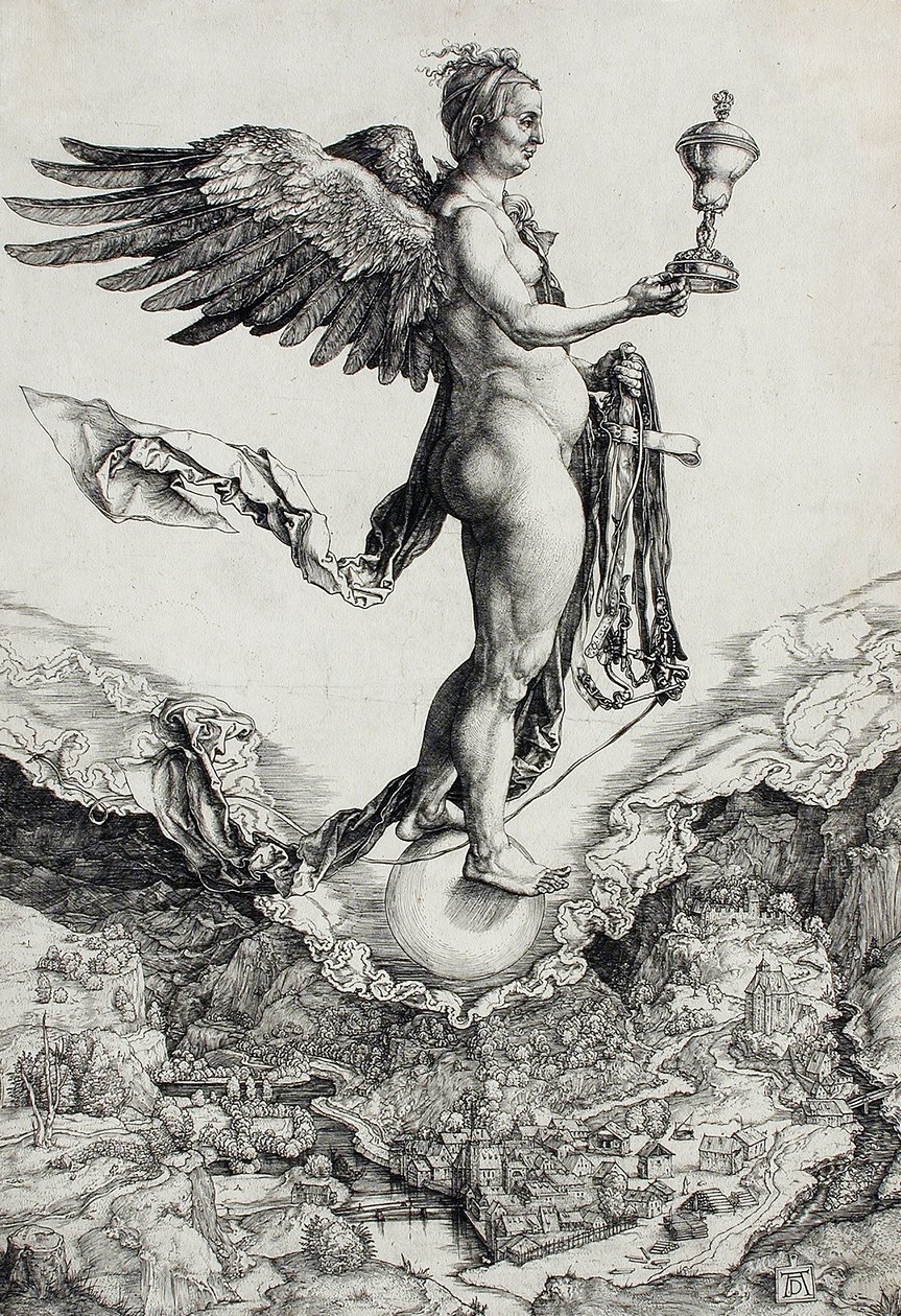 Nemesis (The Great Fortune) by Albrecht Dürer