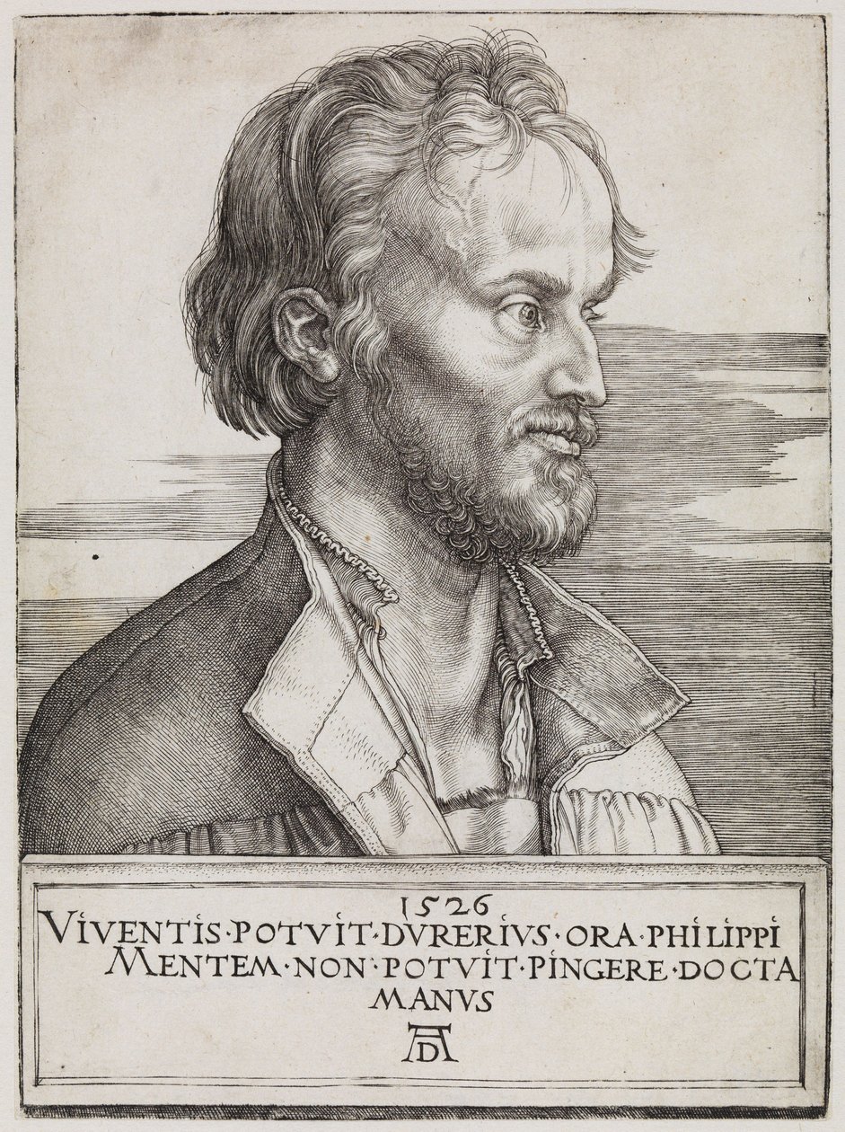 Philipp Melanchthon by Albrecht Dürer