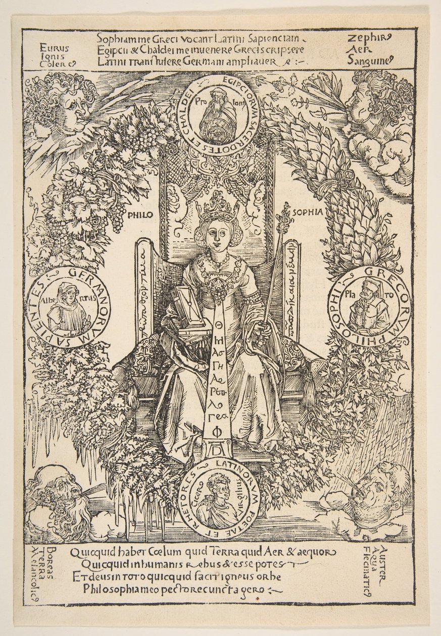 Philosophy by Albrecht Dürer