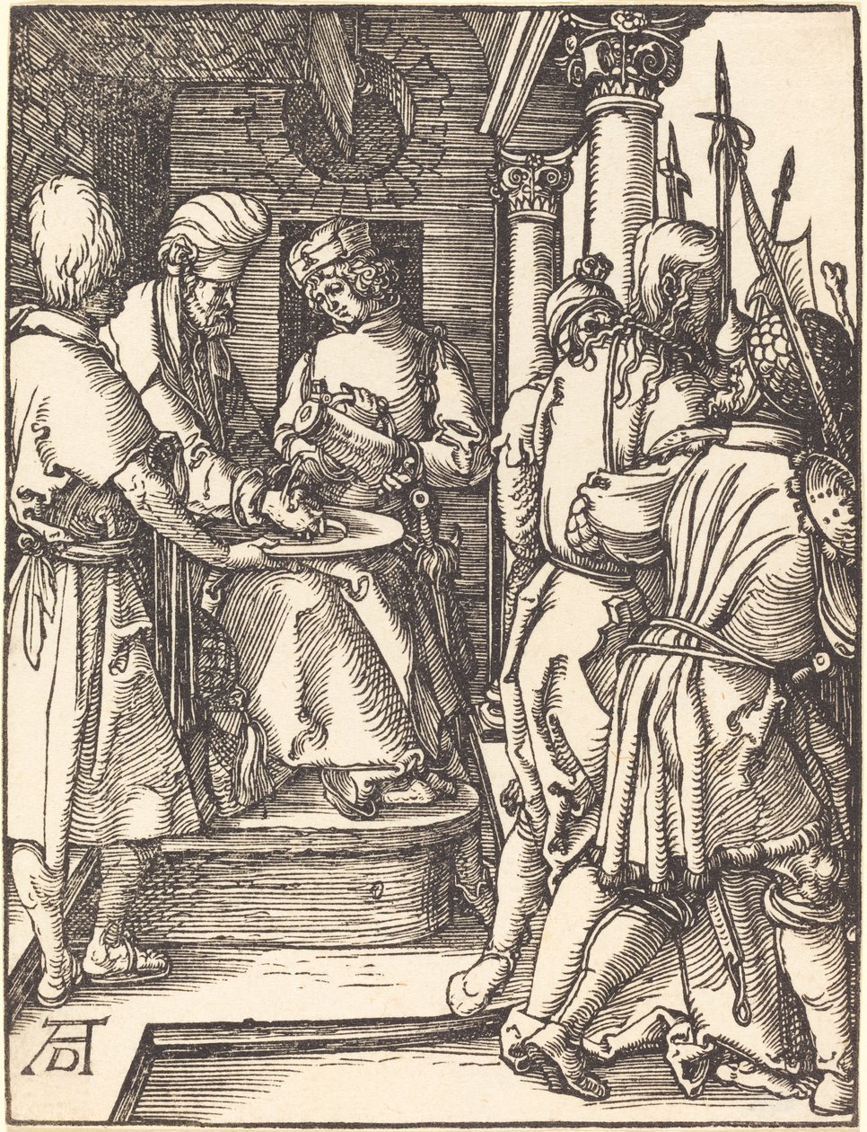 Pilate Washing His Hands by Albrecht Dürer