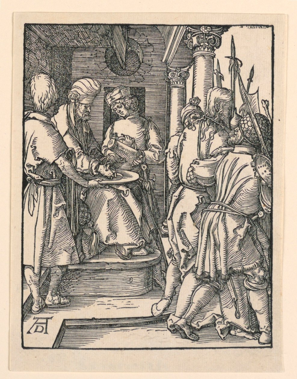 Pilate Washing His Hands, from The Little Passion Series by Albrecht Dürer