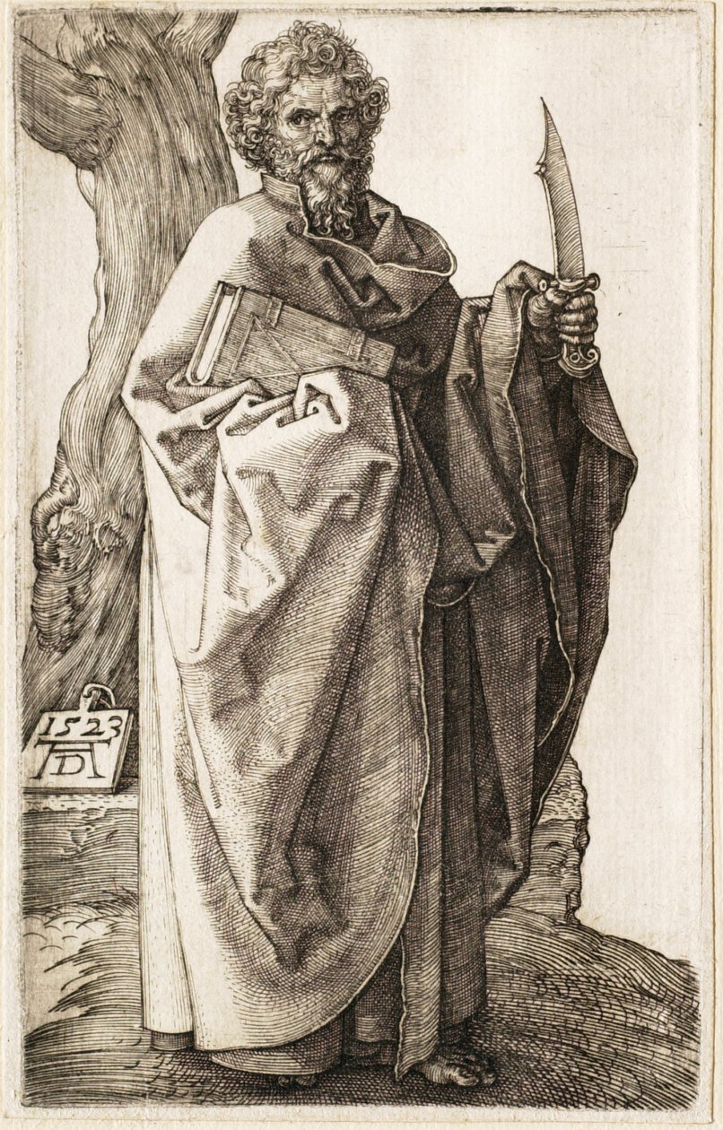 Saint Bartholomew by Albrecht Dürer