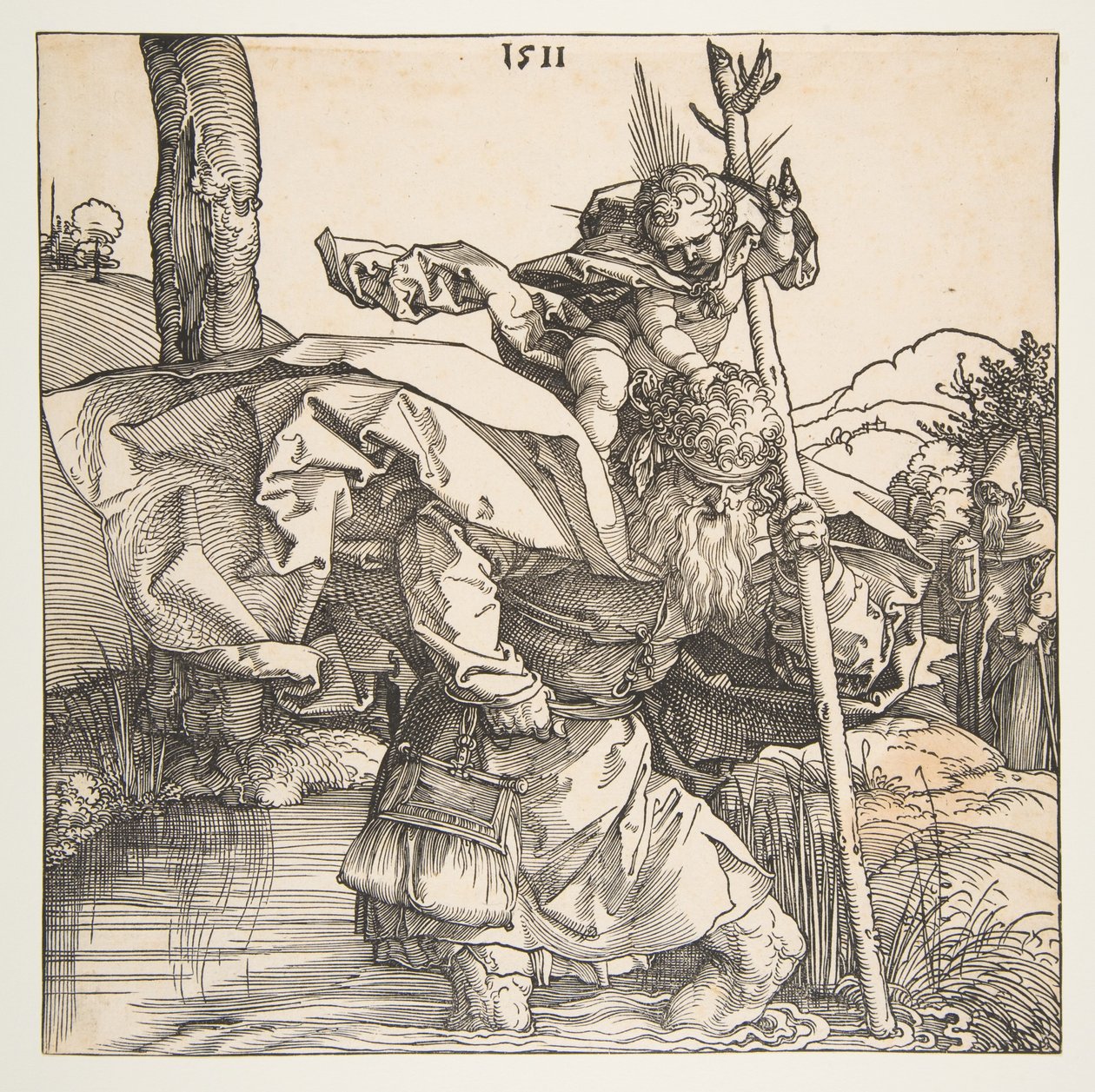 Saint Christopher by Albrecht Dürer