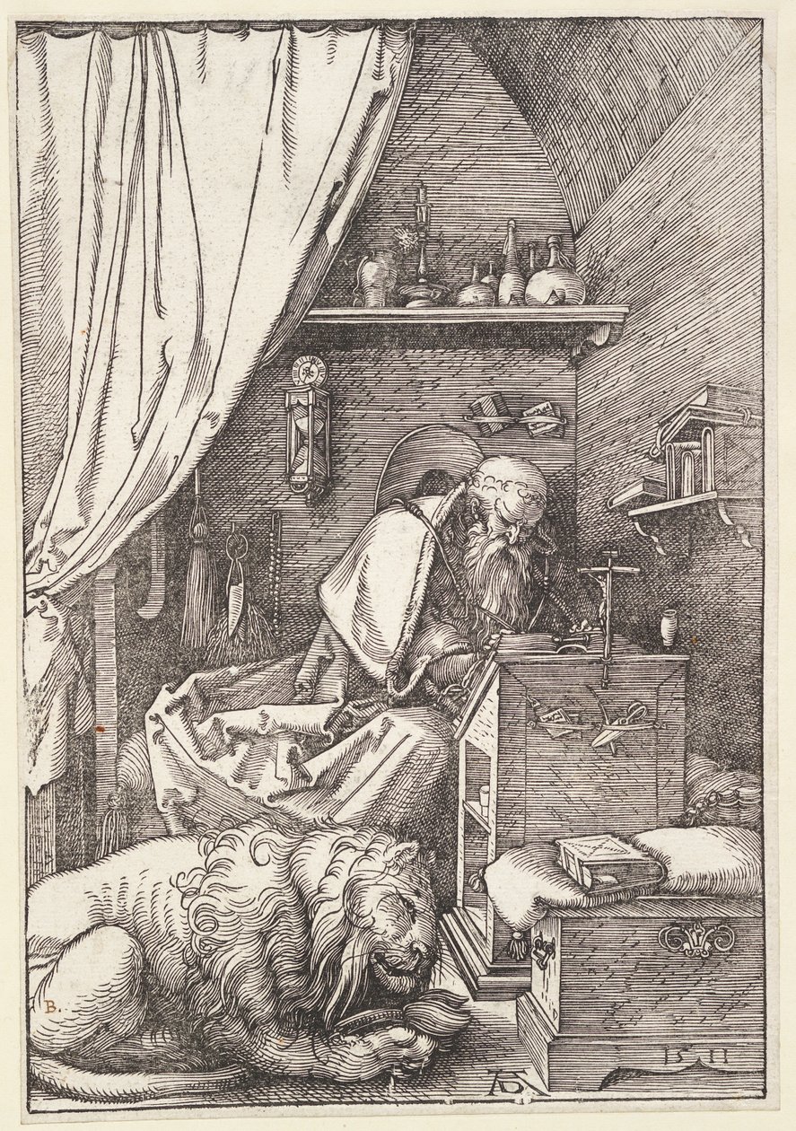 Saint Jerome in His Cell by Albrecht Dürer