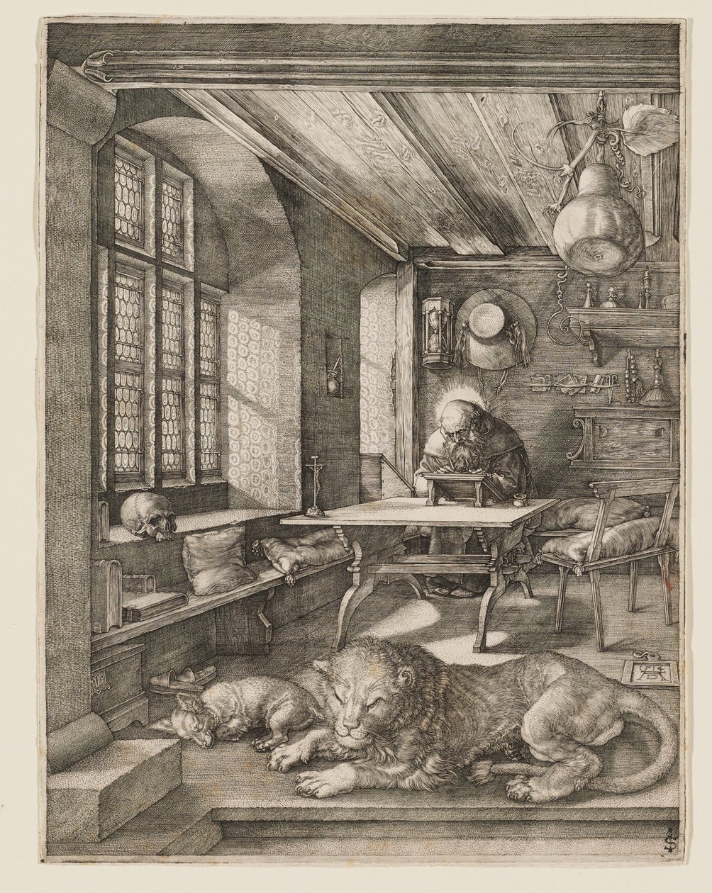 Saint Jerome in His Study by Albrecht Dürer