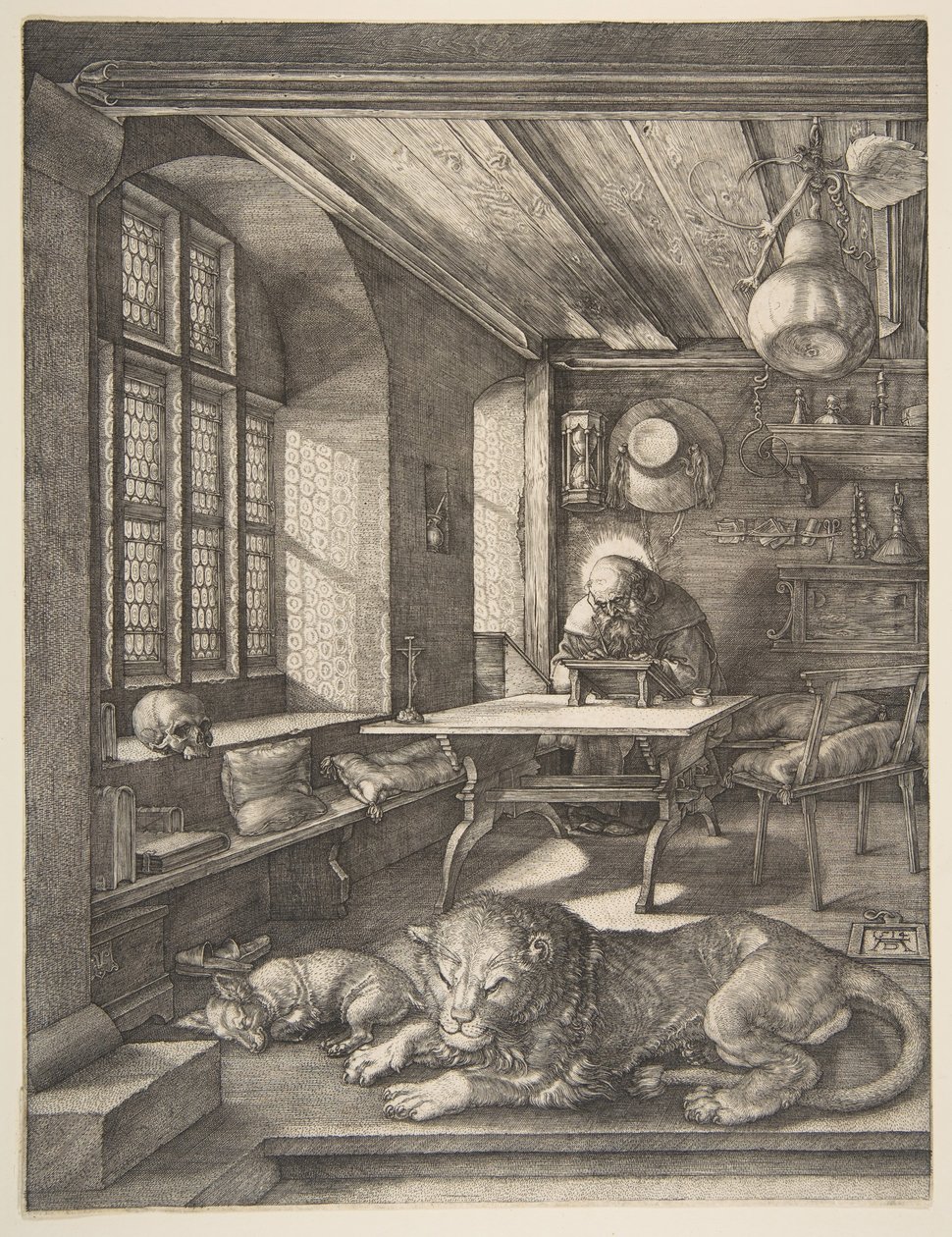Saint Jerome in His Study, 1514 by Albrecht Dürer