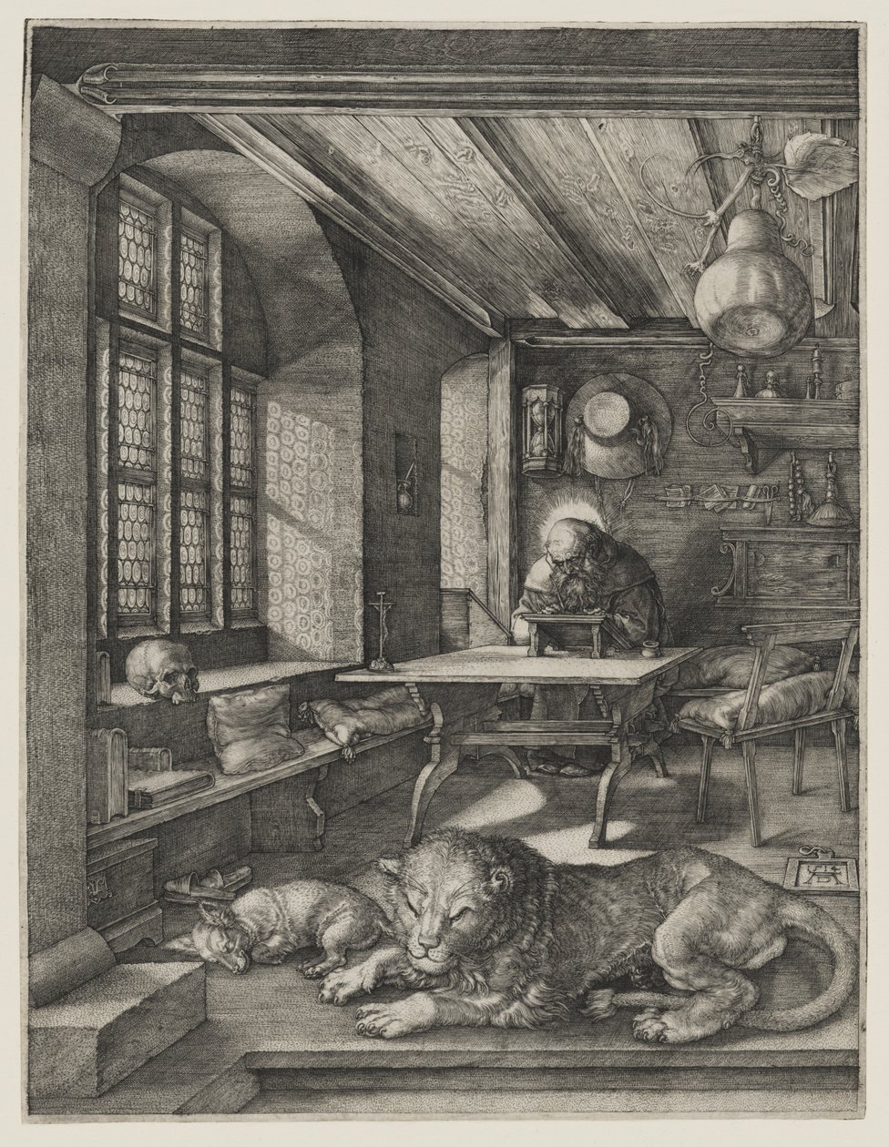 Saint Jerome in His Study by Albrecht Dürer