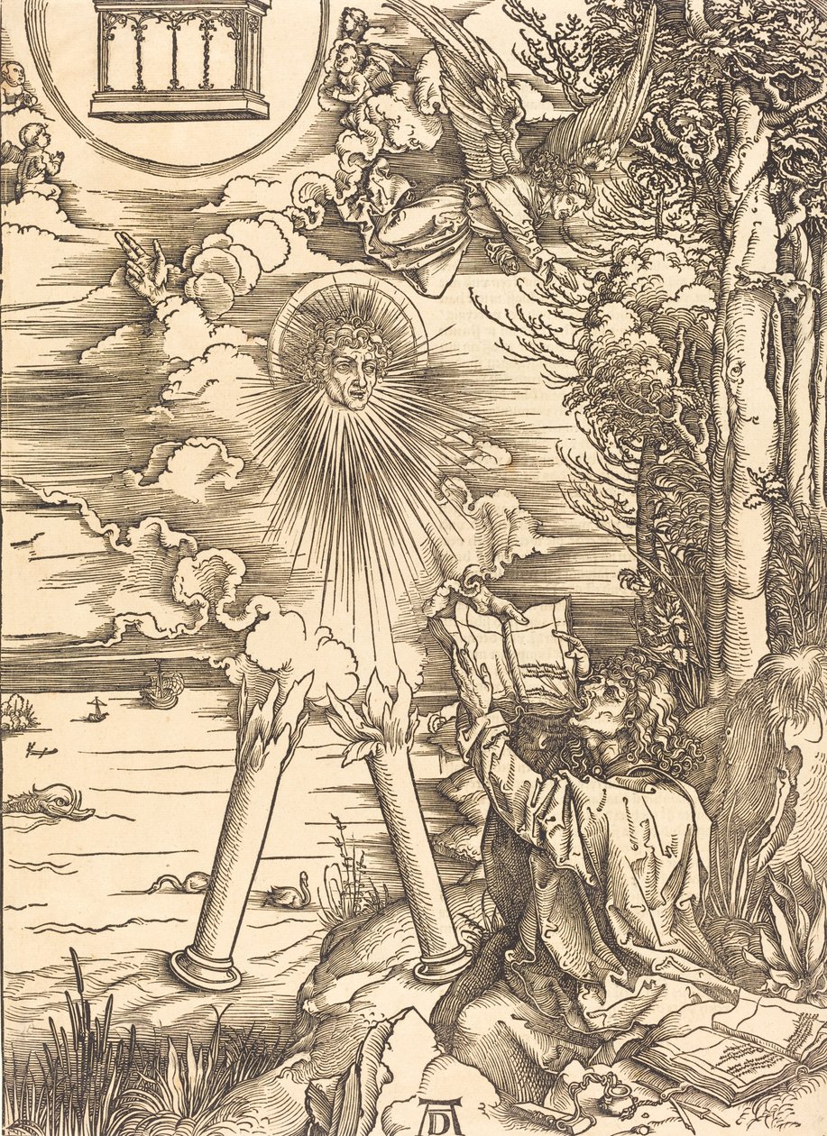 Saint John Devouring the Book by Albrecht Dürer
