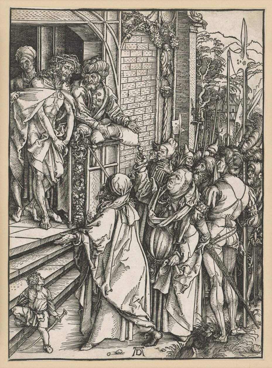 Exhibition of Christ (Great Passion) by Albrecht Dürer