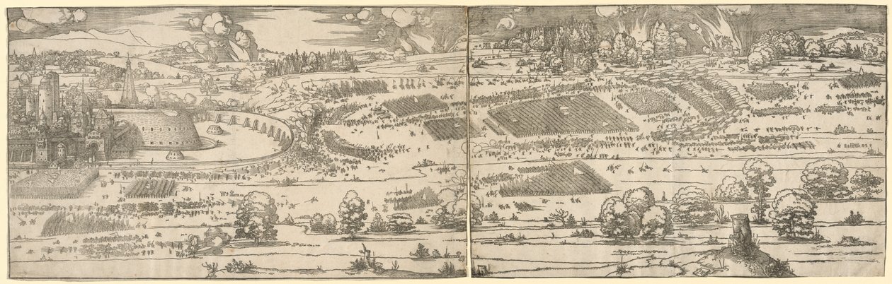 Siege of a Fortress by Albrecht Dürer
