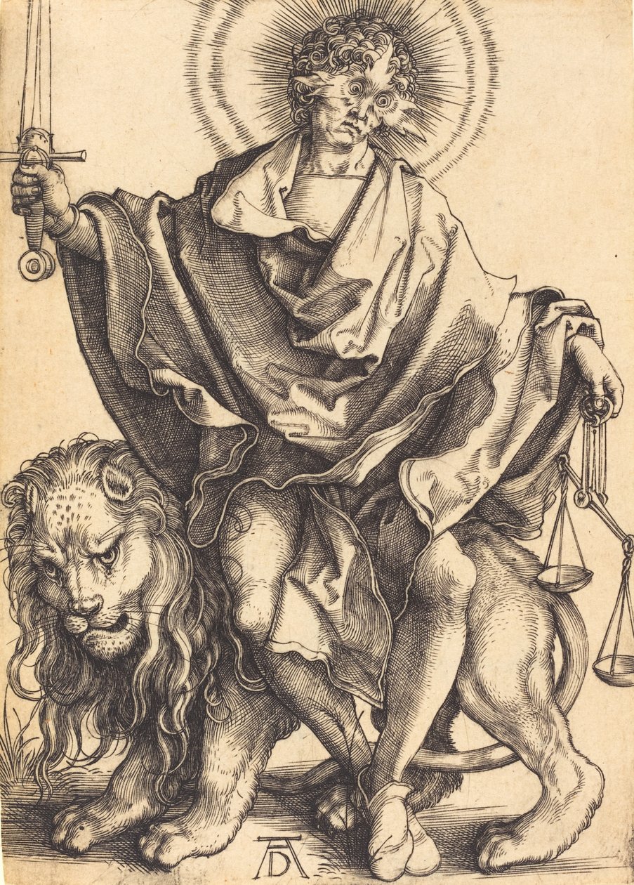 Sol Iustitiae Sun of Righteousness by Albrecht Dürer