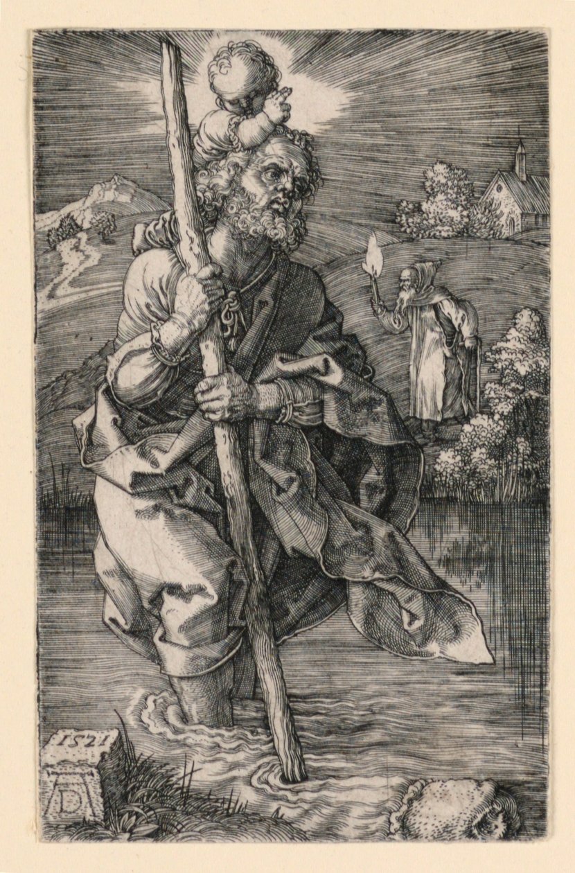 St. Christopher by Albrecht Dürer