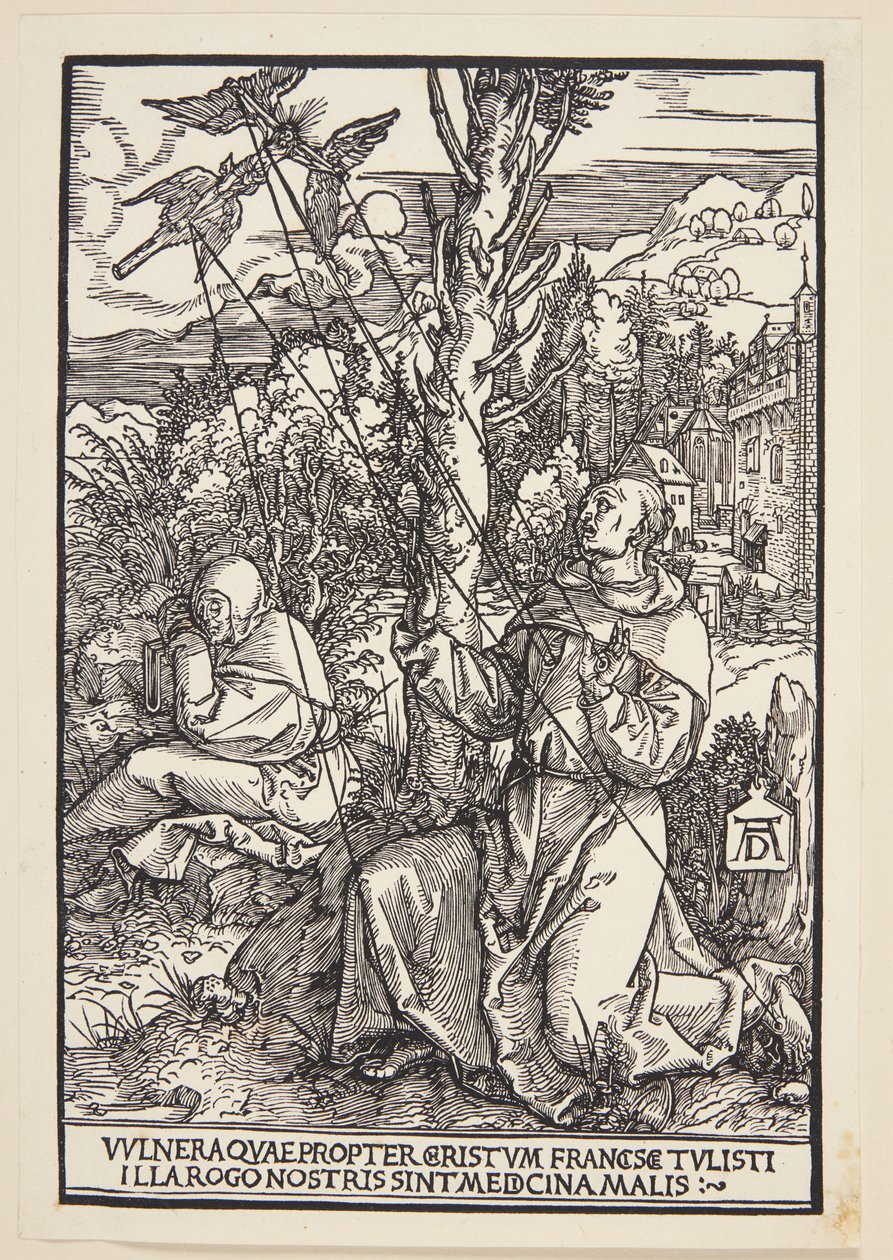 St. Francis Receiving the Stigmata by Albrecht Dürer