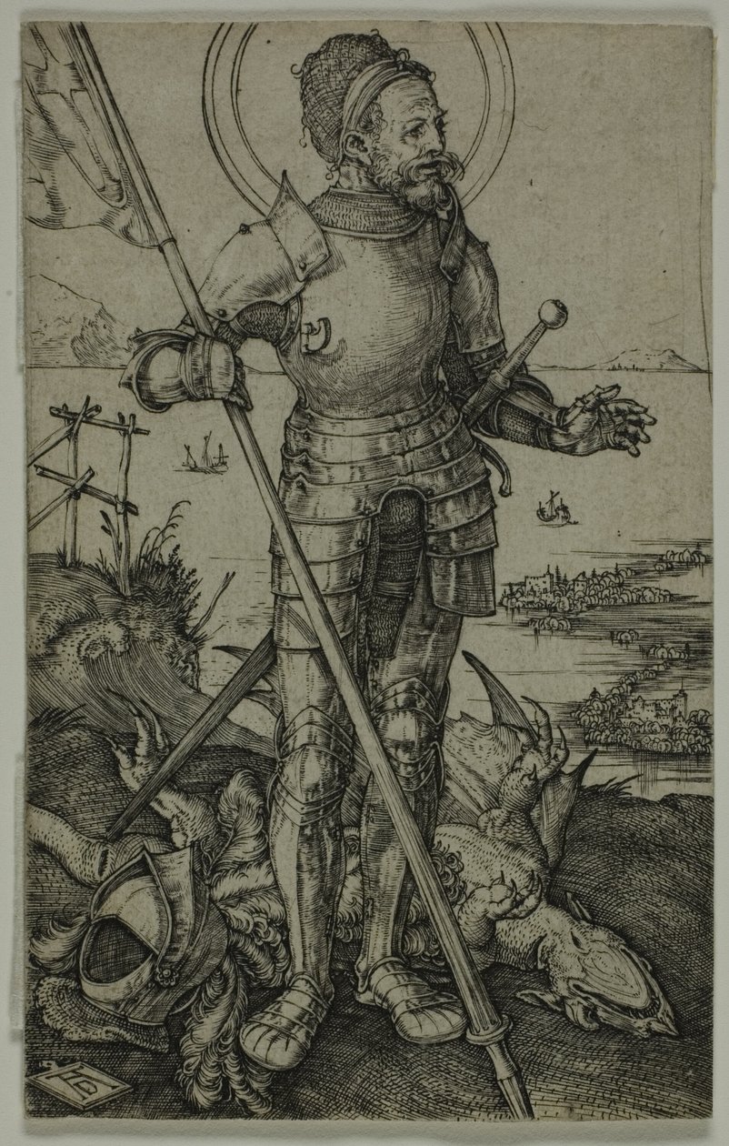 St. George on Foot by Albrecht Dürer