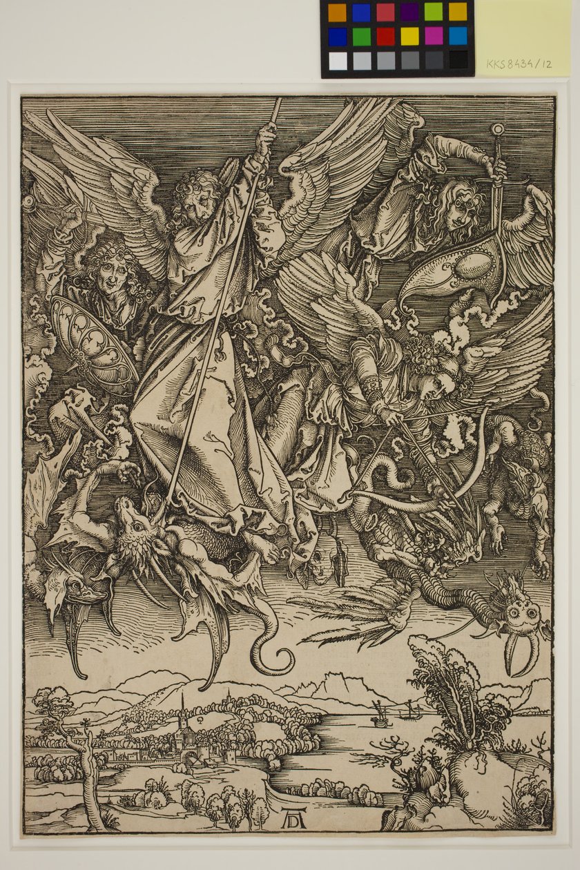 St. Michael Fighting the Dragon by Albrecht Dürer