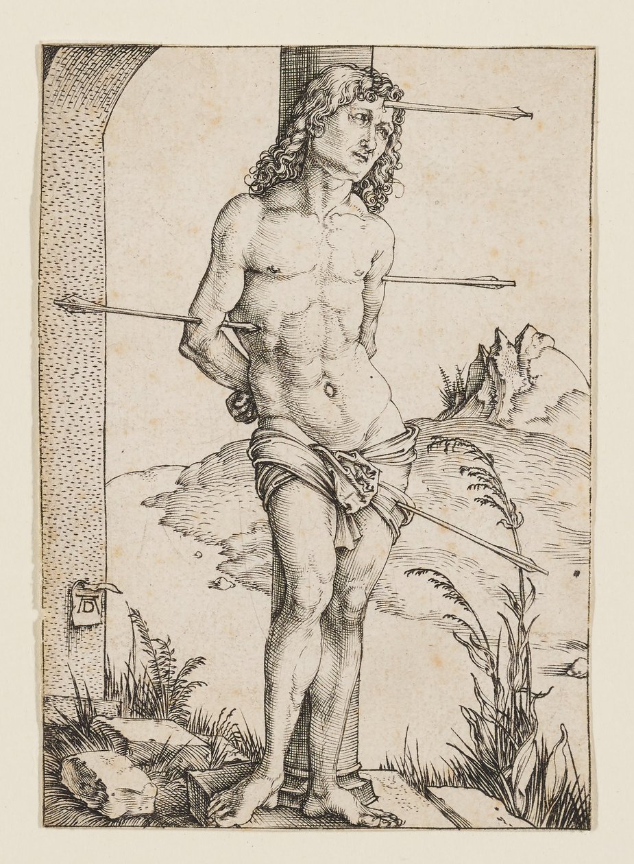 St. Sebastian Tied to a Column by Albrecht Dürer
